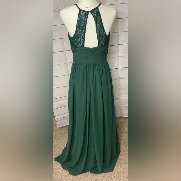 Emerald/hunter Green Bridesmaid Dress - Picture 3 of 8